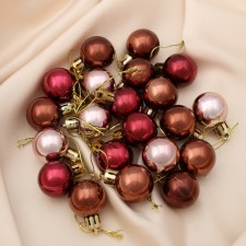 Set of balls plastic D-3 cm, 21 pcs 