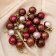 Set of balls plastic D-3 cm, 21 pcs "Baby in the star" Chocolate