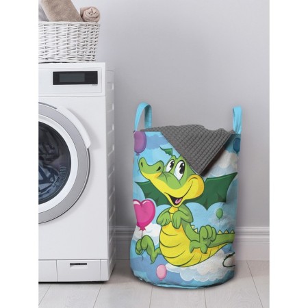 Basket for storage of things "Dragon Feast", size 35x50 cm