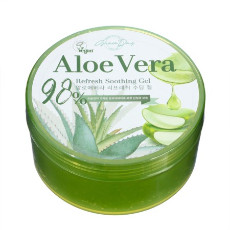 Grace day face and body gel, moisturizing, with aloe, 300 ml