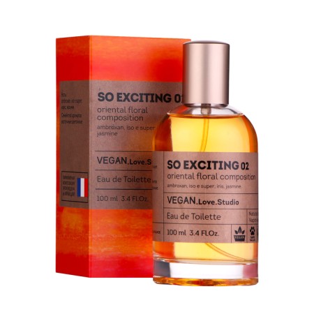 Women's toilet water Vegan Love Studio SO Exciting 02 (based on Molecules 02), 100 ml-1