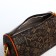 Cross-Bodi Bag on a zipper, brown color