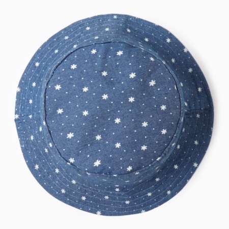 Panama Children's Minaku "Stars", Blue color, river 46-1