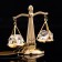 Souvenir "Libra", 7 × 4 × 7 cm, with crystals