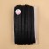 Gum for straps, shiny, 10 mm, 50 ± 0.5 m, black color