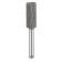 Cylindrical metal ball KWB, 13x30 mm, shank d = 6 mm, high -speed steel HSS