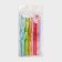 A set of hooks for knitting, d = 3-12 mm, 14 cm, 9 pcs, color colorful