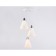 Suspended Ambrella Light, Loft, TR8433, 3HE27, white color, gold