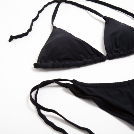 Swimsuit female separate minku color black, size 48-11
