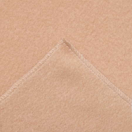 Plaid 100x150cm, beige 15-1314, fleece 160g/m, PE100%-3