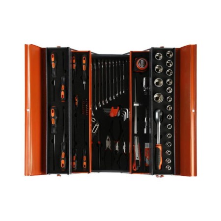 The set of tools Harden 510777, in a metal box, 77 items-1