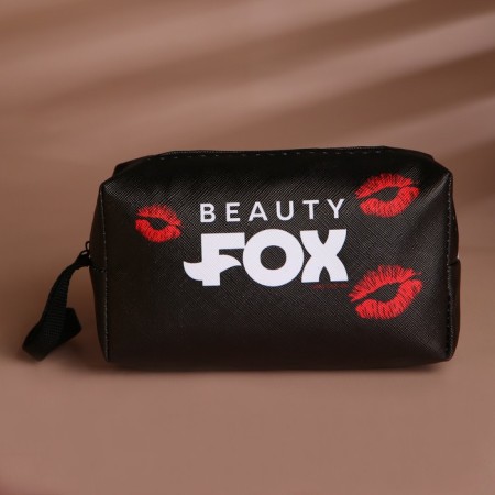 Cosmetic bag "Kiss", artificial leather, 9x15x5.5-1