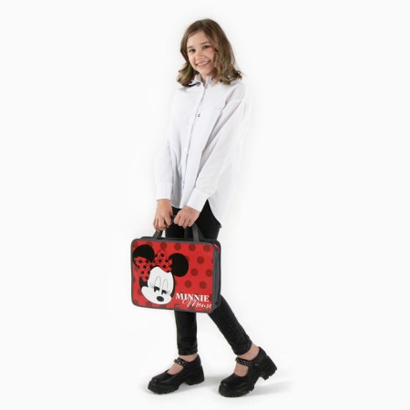 Folder with A4 handles, 33x26x7.5 cm, plastic, Minnie Mouse-6