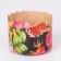 Paper form for cake "Rosehip" 60 x 45 mm, (packaging 4000 pcs)