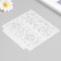 Stencil background plastic "Damascus Flower" 13x13 cm