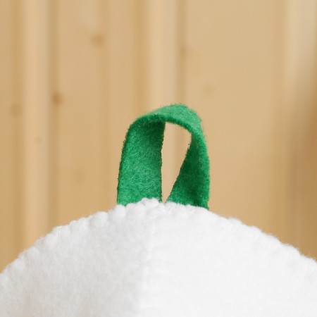 Bath cap with applique "Gingerbread man"-2