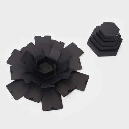 Surprise box of a cot, black, 42 ​​x 39.3 cm-4