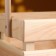 Wooden Kashpo 24.5 × 13.5 × 9 cm "Two Light", two -string, natural give beautifully