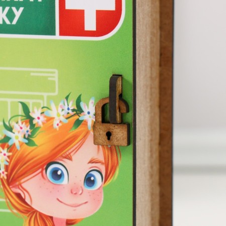 Pig a Piggy bank "Certificate in the pharmacy" 14x12x5 cm-3
