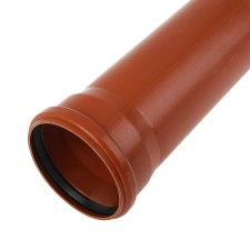 Sewage pipe flextron, outer, d = 160 mm, thickness 3.2 mm, 2000 mm