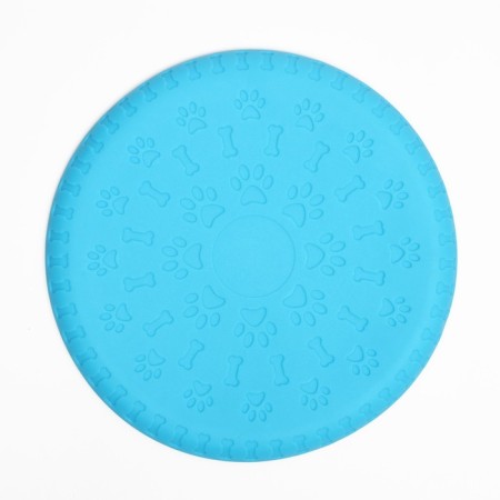 Frisby "Bones and Paws", 18.6 cm, thermoplastic rubber, blue-4