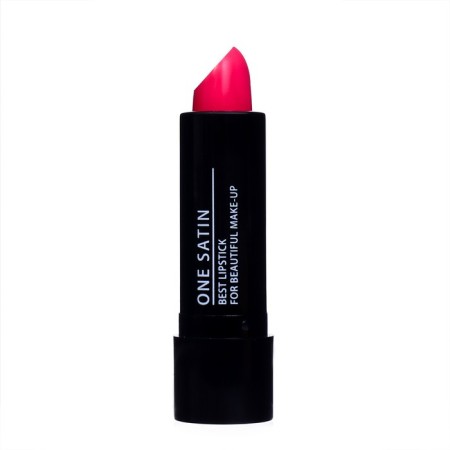 Lipstick Jeanmishel Satin Cream Texture tone 15 coral pink, 14 g-3