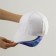 Women's cap "water lily", white color