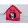 House "Tenderness", 34 x 32 x 37 cm, pink