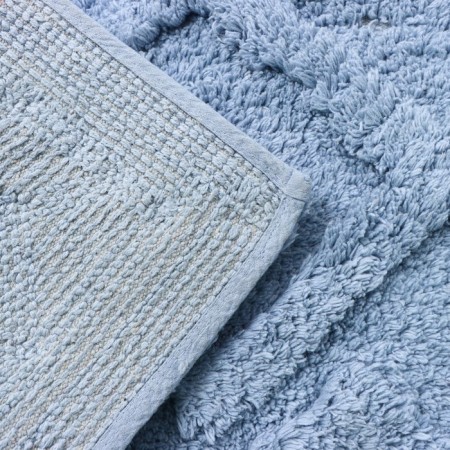 House rug of the share "Tenderness", 40 × 60 cm, blue color-4