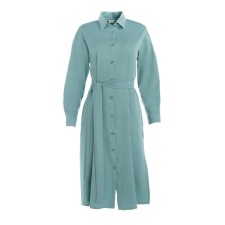 Women's dress Minaku: Casual Collection, green color, size 42