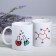 Mugs "Between us are chemistry", 300 ml, 2 pcs.