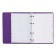 A notebook on the rings A5, 100 sheets in the Meshu Miumiu cage, the cover coated cardboard, matte lamination, foil embossing