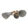 Sconces "Morocco" 2he27 40W gray 25x15x38cm