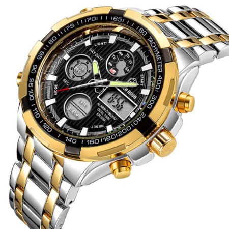 Electronic watch watches, D-3.7 cm, with an alarm clock, calendar, backlight, 1 atm-3