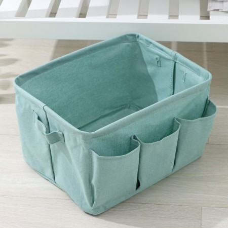 Basket for storage of the share "Taya", 3 pockets, 30 × 24 × 18 cm, barrier color-2