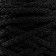 Knitting cord 100% polyester, width 5 mm 100m (black)