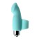 Vibration -boxing on a finger for clitoral stimulation Jos Bliss, silicone, mint, 9 cm