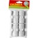 Clip for attaching the film to the frame, d = 20 mm, set 10 pcs., White, Grinda