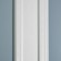 Skirting shock -resistant white 100x16x2000mm