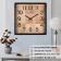 Watch Wall Interior "Foreword", silent, 30 x 30 cm, aa