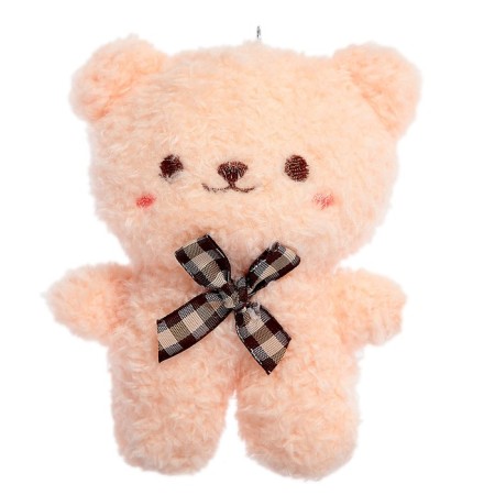Soft toy "Bear", on a key fob, color mix