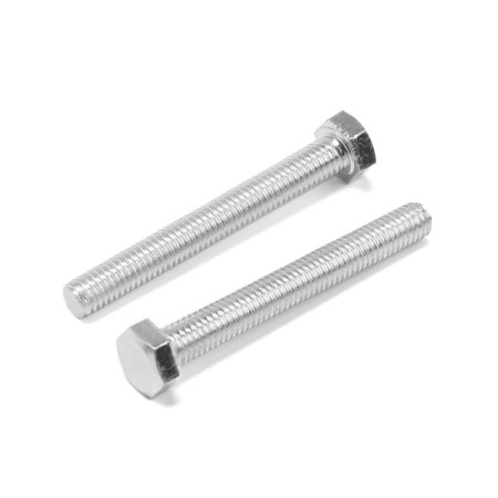 Bolt Stroybat, with a hexagonal head, galvanized, Din933, M5x40 mm, 60 pcs