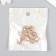 Decor for creativity plastic for metal "heart with pearls" 1.4x1.6 cm