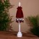 Interior souvenir "Umbrella" burgundy 60 cm