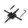 Drill Circle adjustable tundra "Ballerinka", 30 - 120 mm