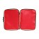 Folder with handles Textile A4, 350 x 270 x 20 mm, calligrata "office", nylon 600D, two -color Kant, red (black handles and lightning)