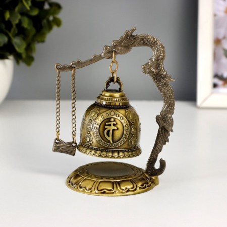 Bell-hong metal "Buddha" d = 4.8 cm 11.2x9.5x9.5 cm