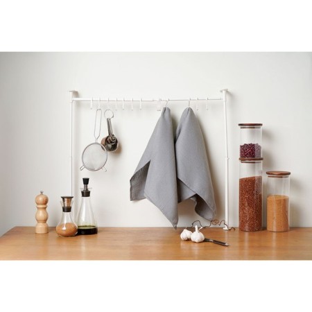 A set of two wafer towels of Essential Flaxes, size 50x70 cm-9