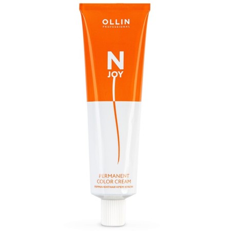 Cream-color hair Permanent Ollin Professional N-Joy, tone 8/0, light-blond, 100 ml-5