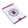 Sketchbook A5 80 sheets on the crest of Wednesday White, covered Cardboard, OFSET block 80 g/m2